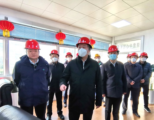 市长孔涛率队来华兴化工开展春节前走访慰问和宁静生产督查
